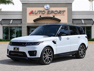 2020 Land Rover Range Rover Sport HSE  SPORT SUV