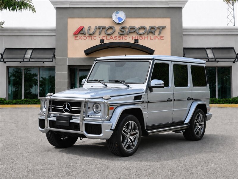 Silver 2016 Mercedes-Benz G-Class SUV / Crossover All-Wheel Drive 7-Speed Automatic
