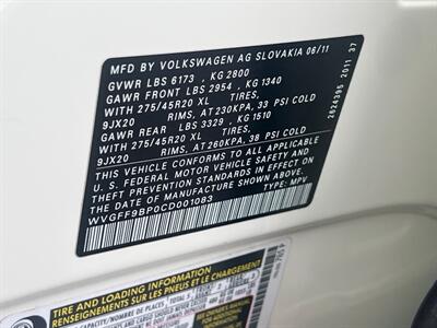 2012 Volkswagen Touareg VR6 Sport   - Photo 42 - North Hollywood, CA 91601