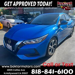 2020 Nissan Sentra SV Sedan