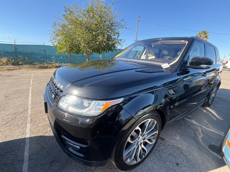 Black 2016 Land Rover Range Rover Sport SUV / Crossover All-Wheel Drive Automatic