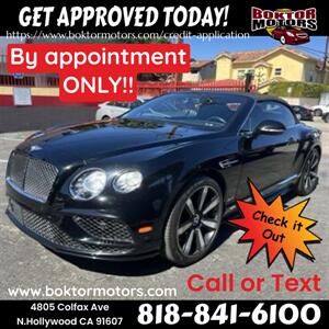2016 Bentley Continental GT Speed Convertible