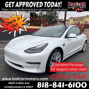 2021 Tesla Model 3 Standard Range Plus Sedan