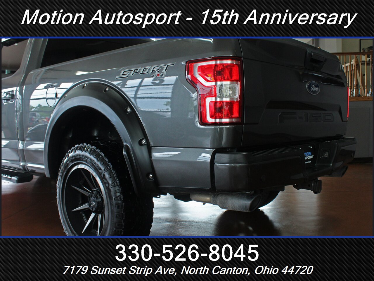 2018 Ford F-150 XLT Sport  Custom Lift 4X4 - Photo 8 - North Canton, OH 44720