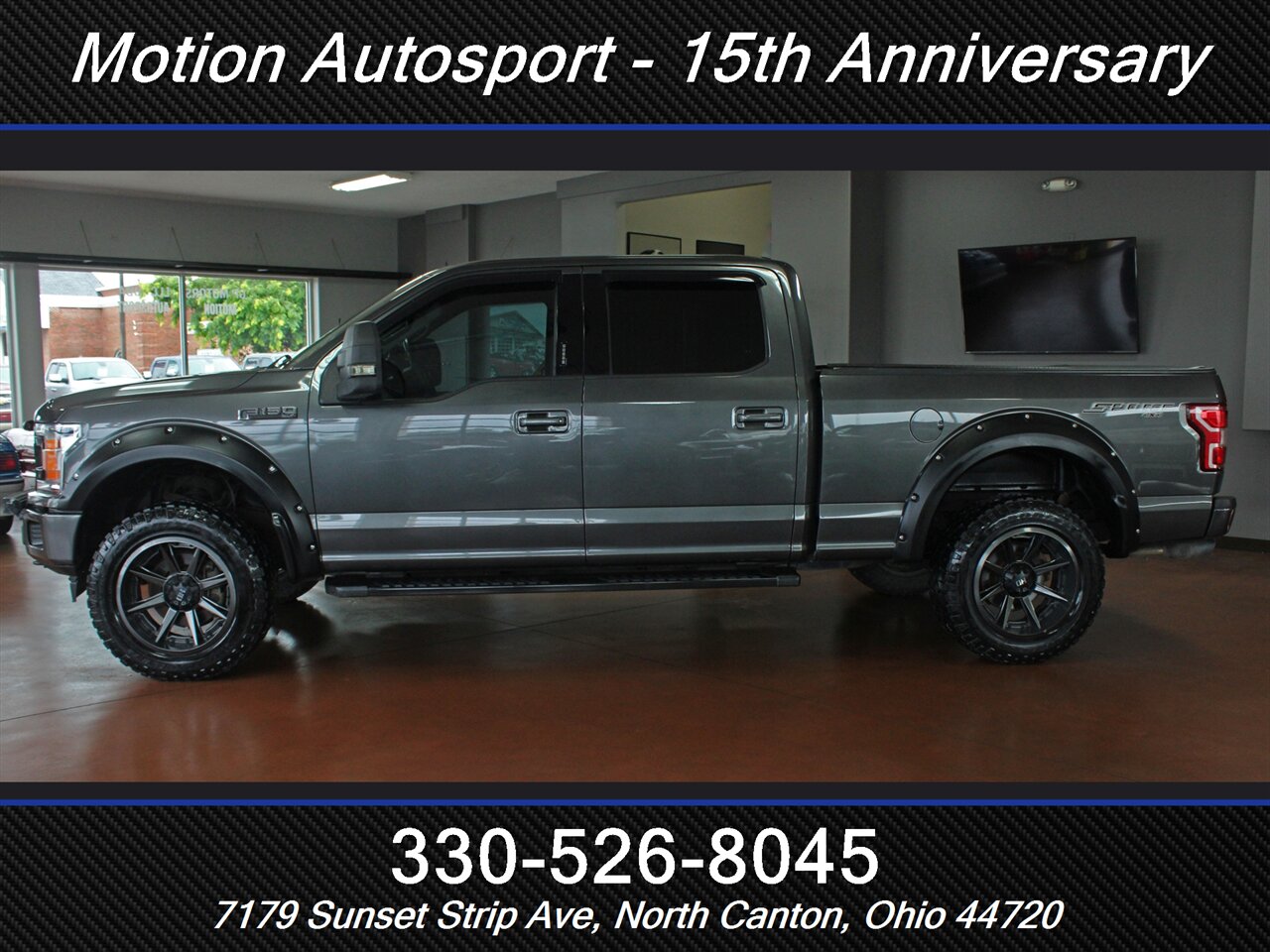 2018 Ford F-150 XLT Sport  Custom Lift 4X4 - Photo 7 - North Canton, OH 44720