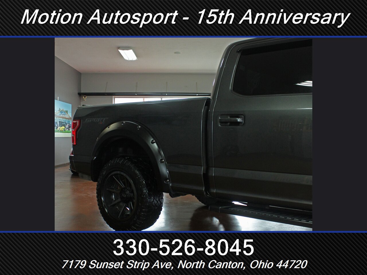 2018 Ford F-150 XLT Sport  Custom Lift 4X4 - Photo 51 - North Canton, OH 44720