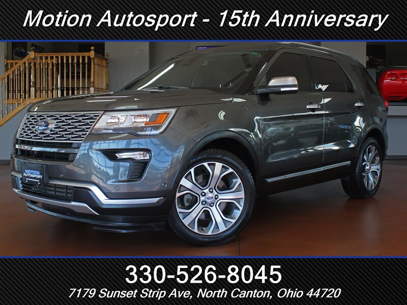 2019 Ford Explorer Platinum  Panoramic Roof Navigation AWD