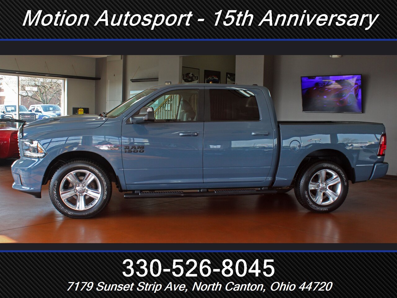 2015 RAM 1500 Sport  Moon Roof Navigation 4X4 - Photo 7 - North Canton, OH 44720