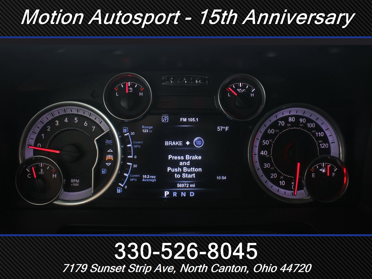2015 RAM 1500 Sport  Moon Roof Navigation 4X4 - Photo 20 - North Canton, OH 44720