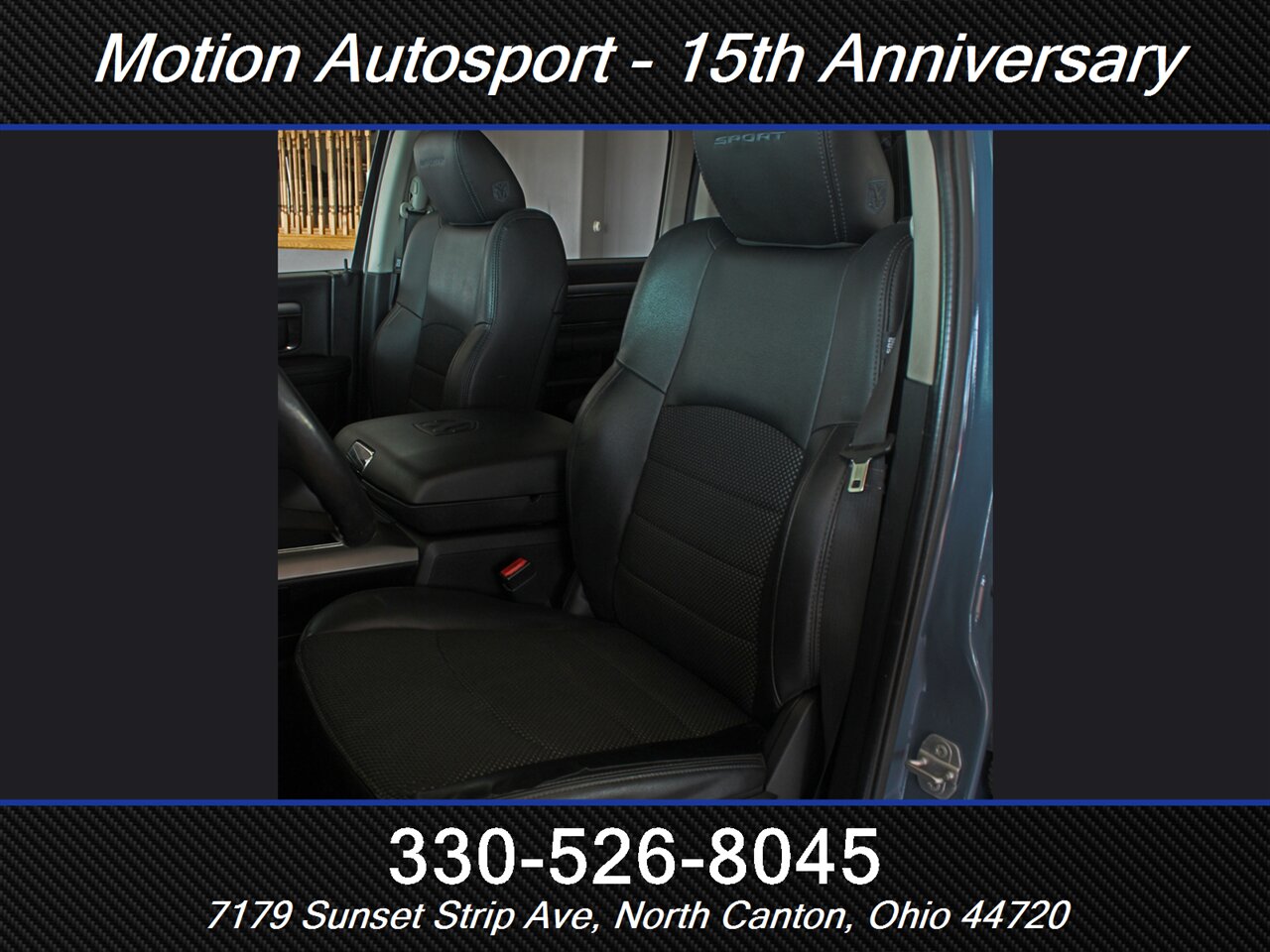 2015 RAM 1500 Sport  Moon Roof Navigation 4X4 - Photo 31 - North Canton, OH 44720