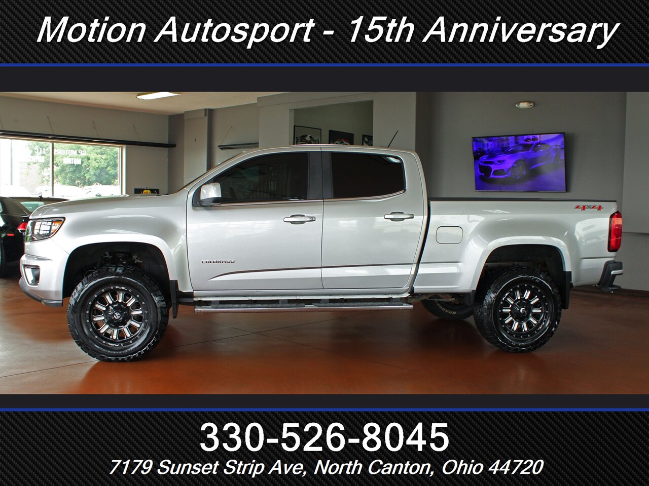 2017 Chevrolet Colorado LT Custom Lift 4X4 - Photo 7 - North Canton, OH 44720