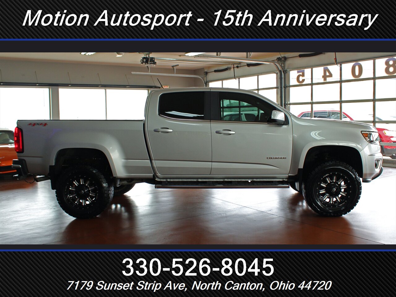 2017 Chevrolet Colorado LT Custom Lift 4X4 - Photo 12 - North Canton, OH 44720
