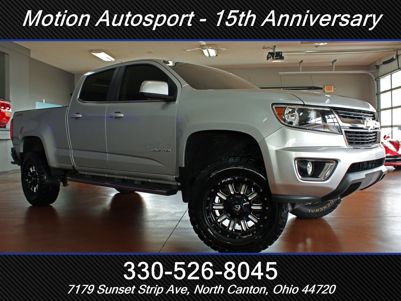 2017 Chevrolet Colorado LT Custom Lift 4X4 - Photo 2 - North Canton, OH 44720