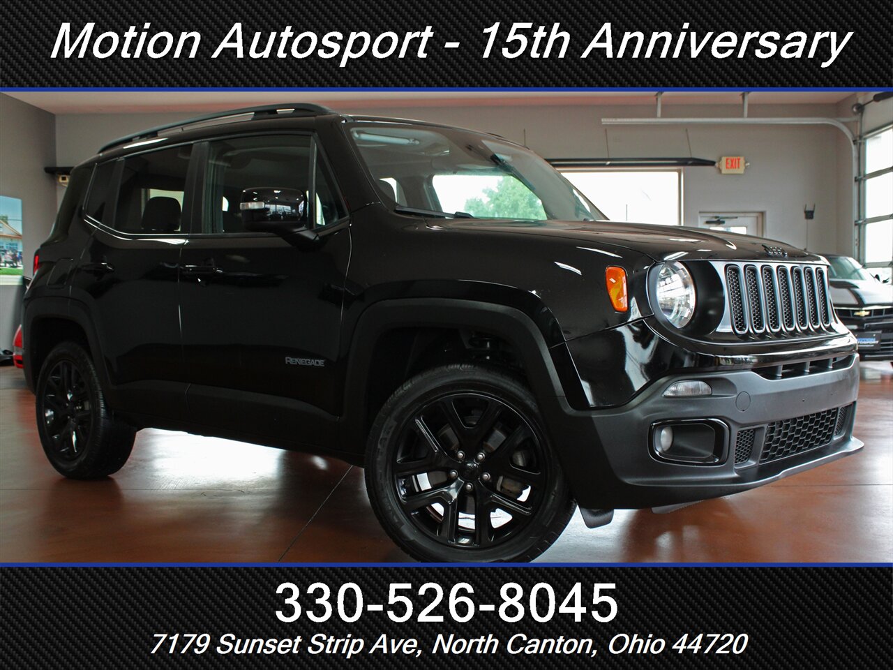 2017 Jeep Renegade Altitude  Moon Roof 4X4 - Photo 2 - North Canton, OH 44720