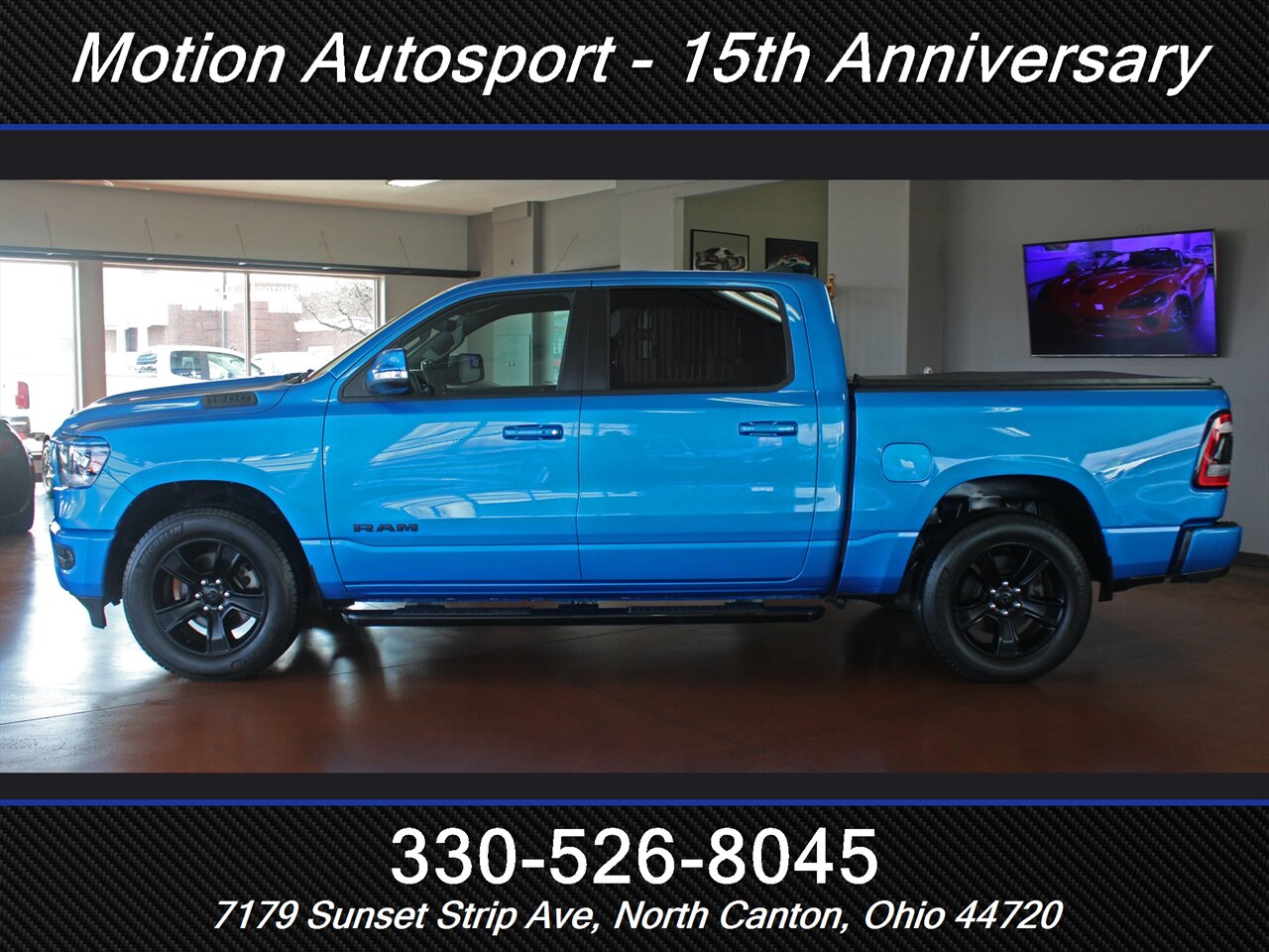 2021 RAM 1500 Sport  Panoramic Roof 4X4 - Photo 7 - North Canton, OH 44720