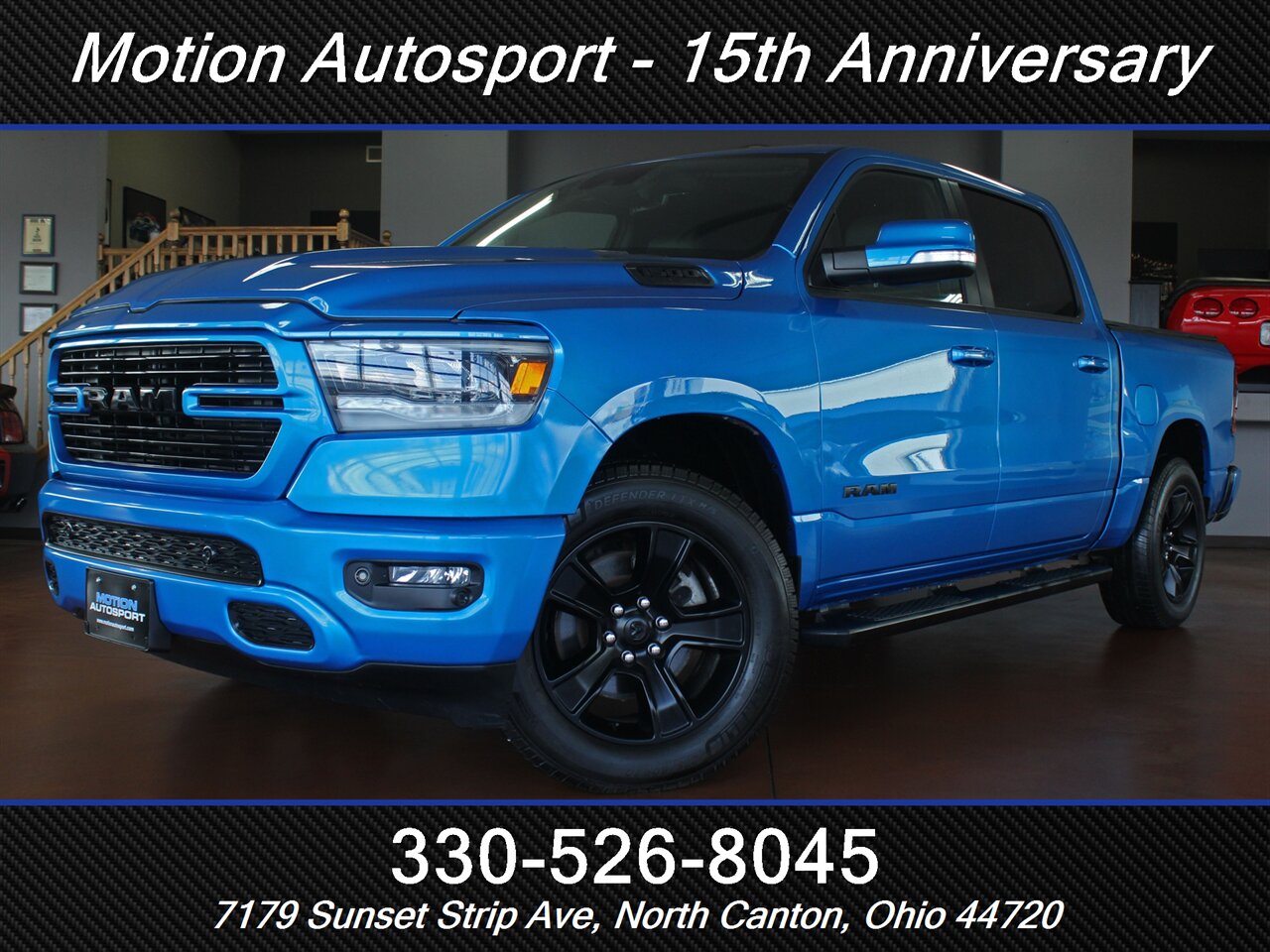 2021 RAM 1500 Sport  Panoramic Roof 4X4 - Photo 1 - North Canton, OH 44720