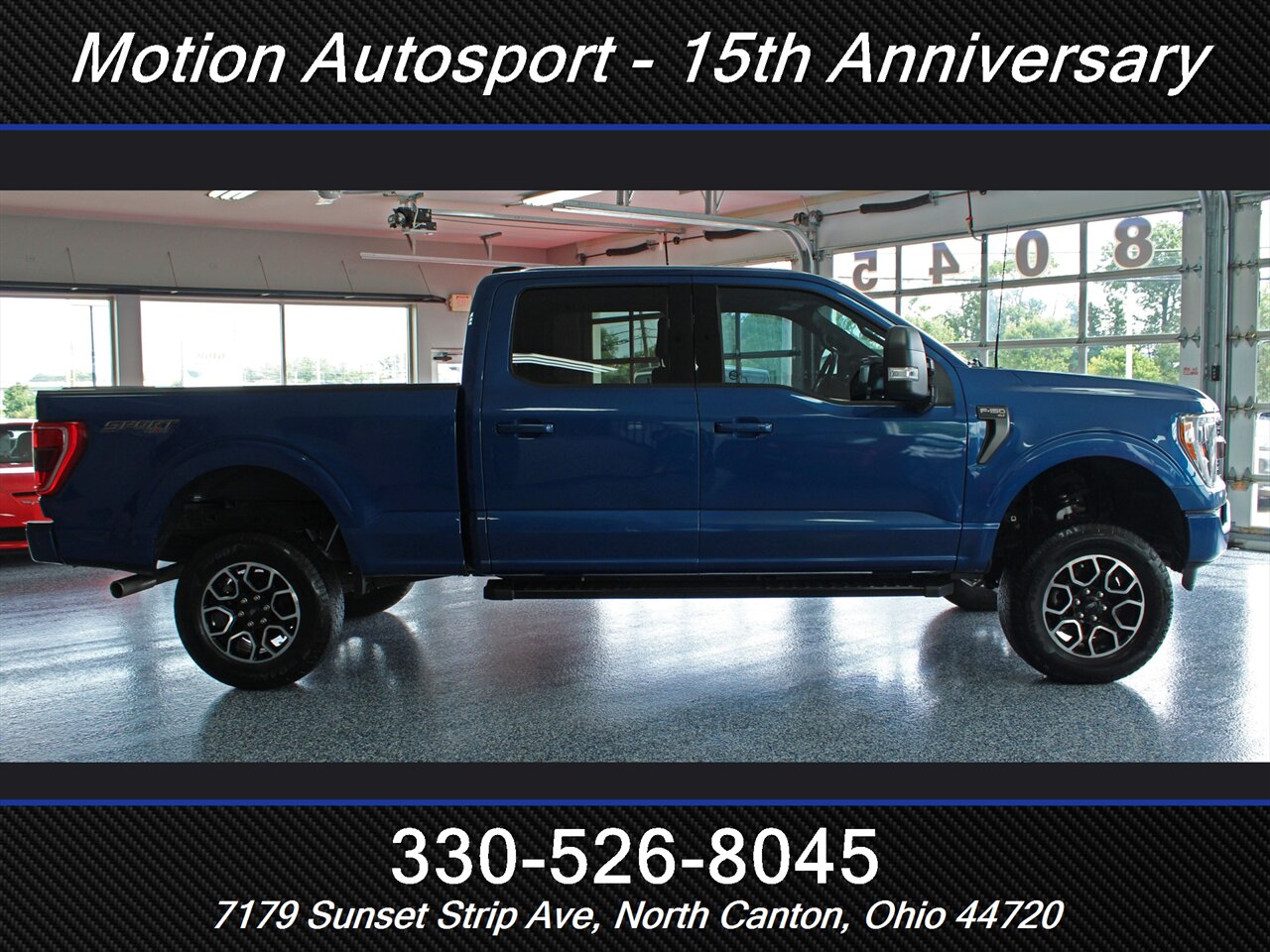 2023 Ford F-150 XLT Sport FX4 Panoramic Roof 4X4 Custom Lift - Photo 8 - North Canton, OH 44720
