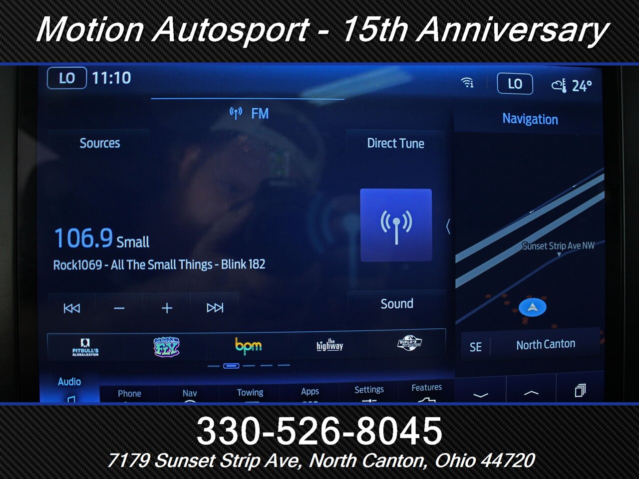2023 Ford F-150 XLT Sport FX4 Panoramic Roof 4X4 Custom Lift - Photo 22 - North Canton, OH 44720