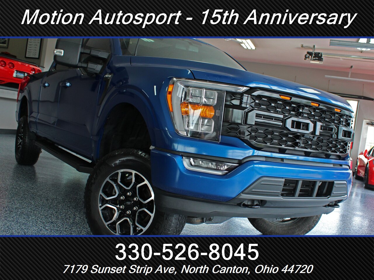 2023 Ford F-150 XLT Sport FX4 Panoramic Roof 4X4 Custom Lift - Photo 44 - North Canton, OH 44720