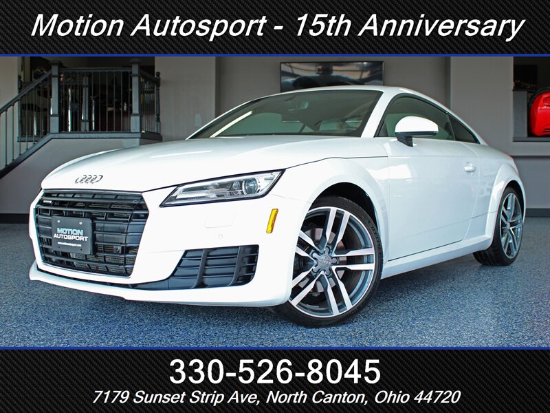 Glacier White Metallic 2017 Audi TT Coupe All-Wheel Drive 6-Speed Automatic
