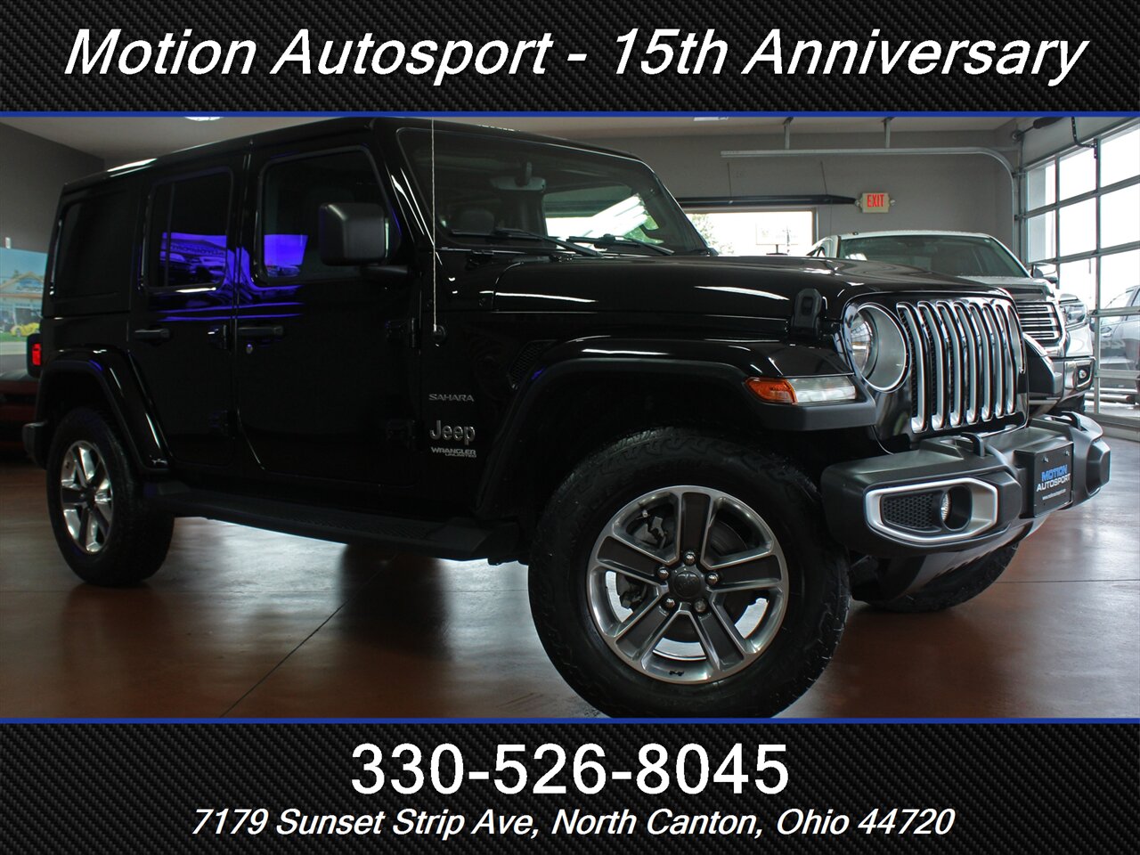 2020 Jeep Wrangler Unlimited Sahara photo 2