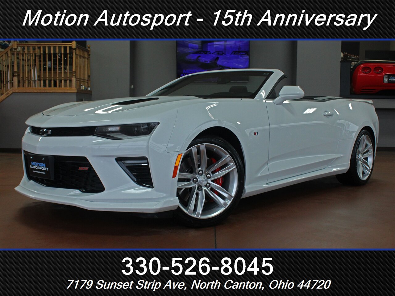 2016 Chevrolet Camaro SS  1SS Convertible - Photo 1 - North Canton, OH 44720