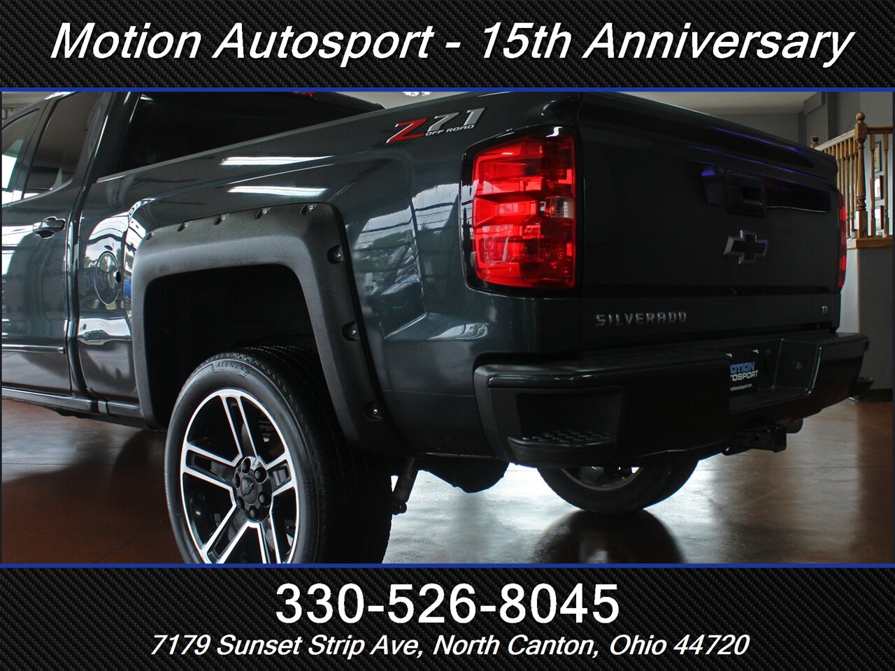 2018 Chevrolet Silverado 1500 LT Z71  Custom Lift 4X4 - Photo 8 - North Canton, OH 44720