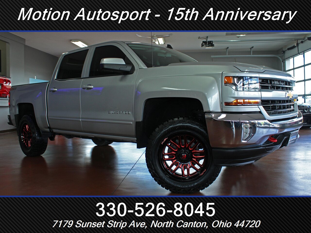 2018 Chevrolet Silverado 1500 LT Z71 Custom Lift 4X4 - Photo 2 - North Canton, OH 44720