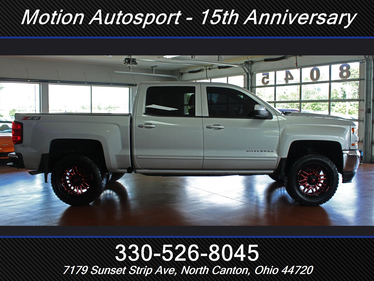2018 Chevrolet Silverado 1500 LT Z71 Custom Lift 4X4 - Photo 12 - North Canton, OH 44720