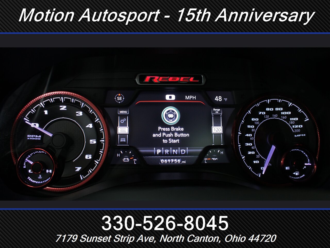 2019 RAM 1500 Rebel  Moon Roof Navigation 4X4 - Photo 22 - North Canton, OH 44720