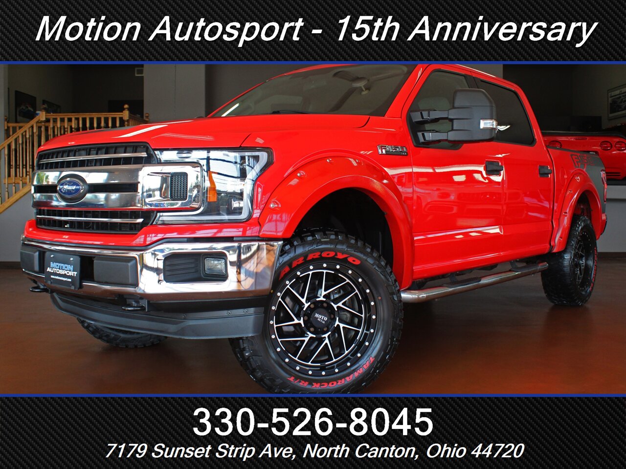 2018 Ford F-150 XLT  Custom Lift 4X4 - Photo 1 - North Canton, OH 44720
