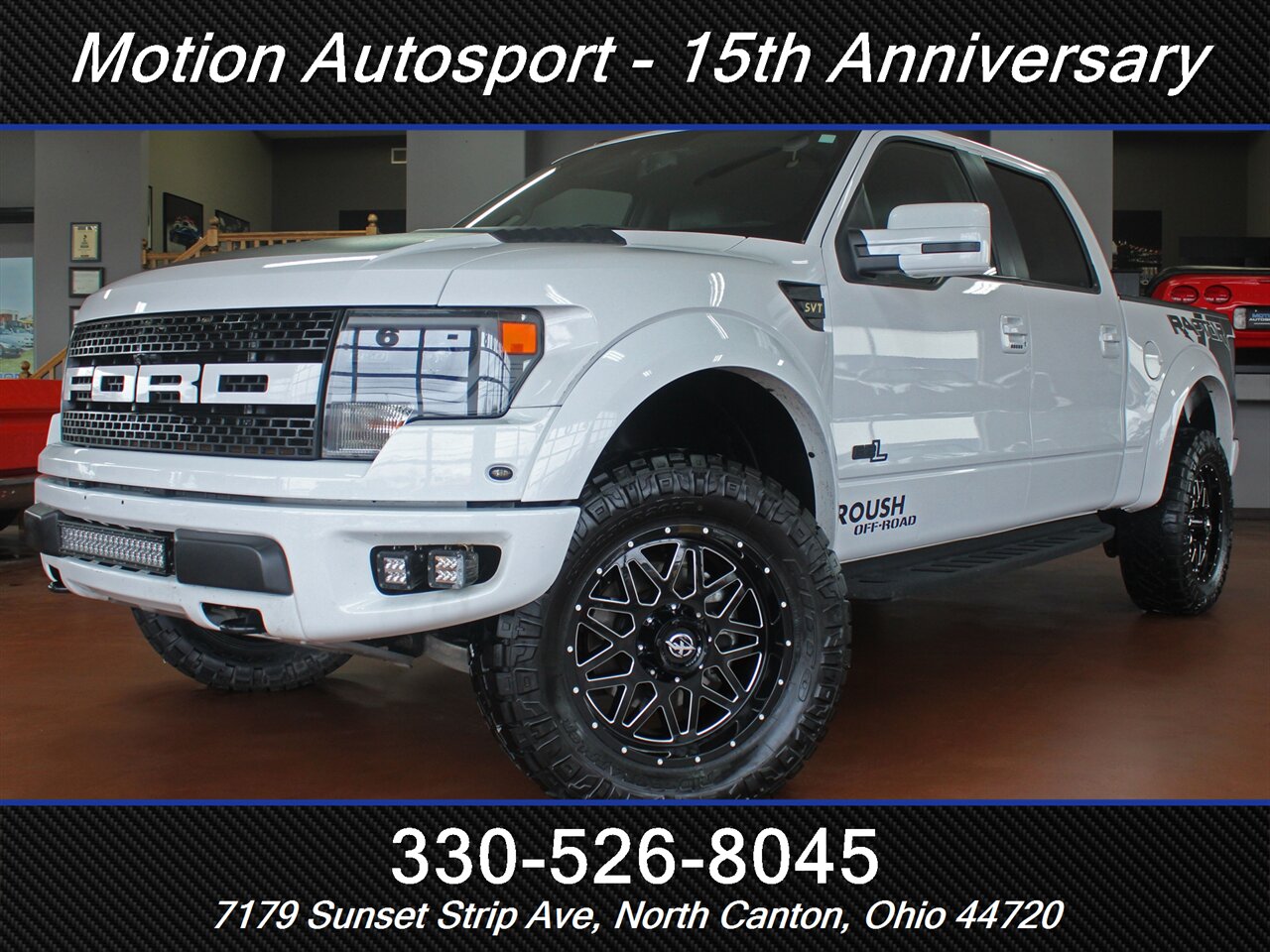 2014 Ford F-150 SVT Raptor  Moon Roof Navigation 4X4 - Photo 1 - North Canton, OH 44720