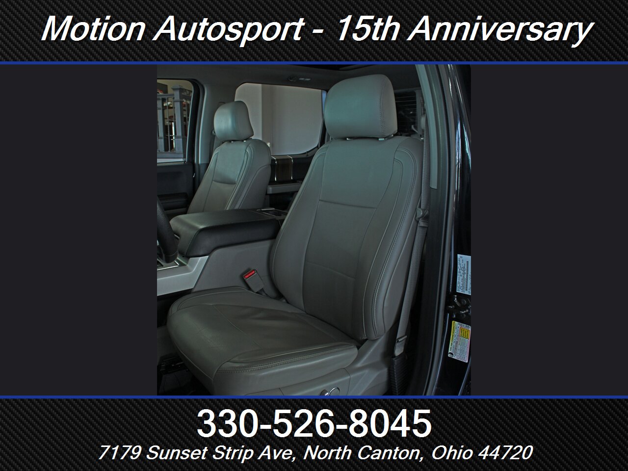 2016 Ford F-150 Lariat Panoramic Roof Navigation 4X4 - Photo 25 - North Canton, OH 44720