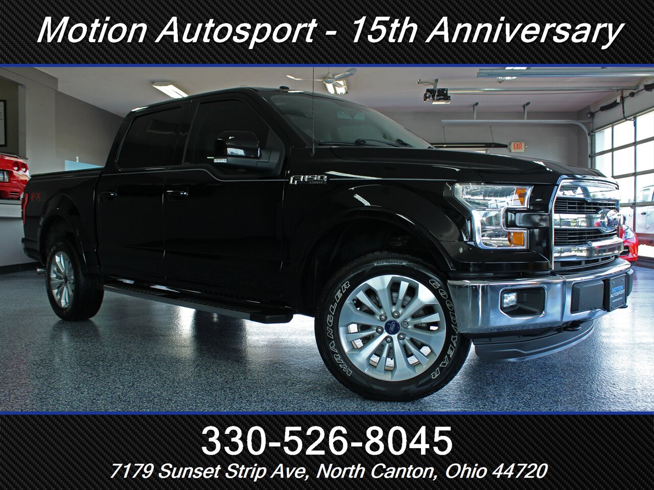 2016 Ford F-150 Lariat Panoramic Roof Navigation 4X4 - Photo 2 - North Canton, OH 44720