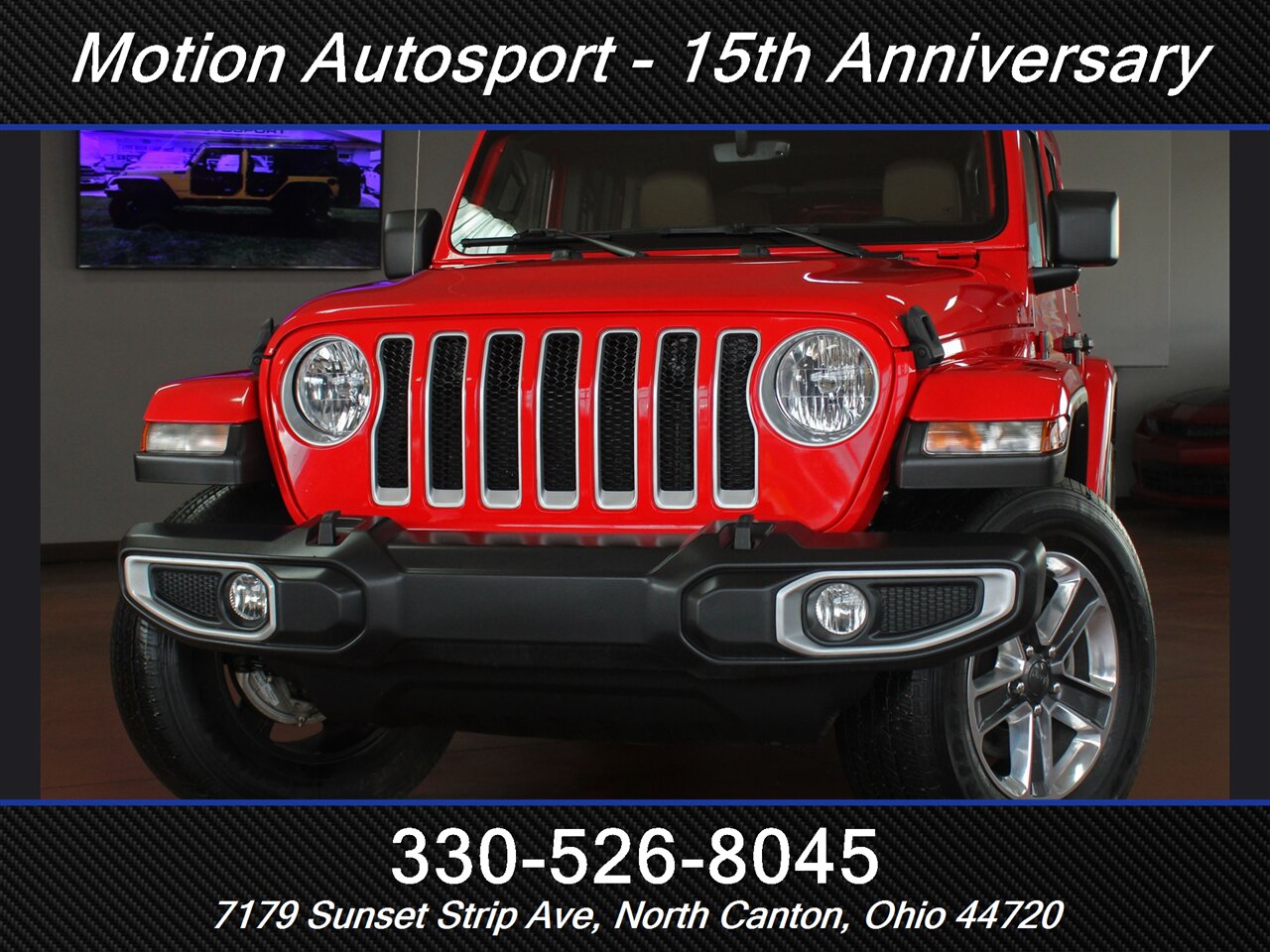 2021 Jeep Wrangler Unlimited Sahara Hard Top 4X4 - Photo 62 - North Canton, OH 44720