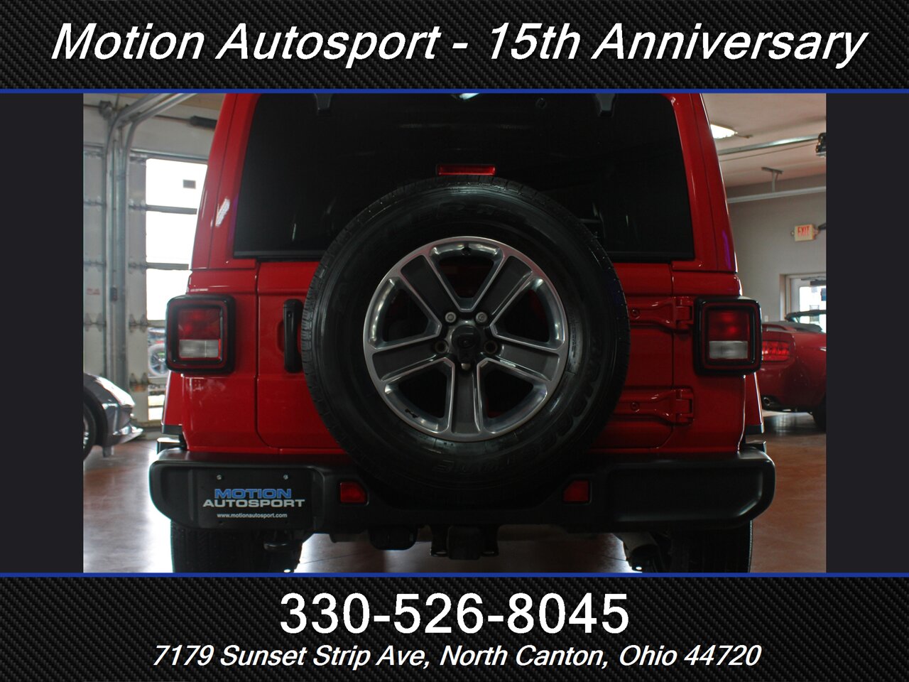 2021 Jeep Wrangler Unlimited Sahara Hard Top 4X4 - Photo 9 - North Canton, OH 44720