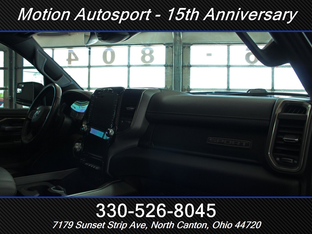 2022 RAM 1500 Sport  Level 1 Black Top Edition Panoramic Roof 4X4 - Photo 34 - North Canton, OH 44720