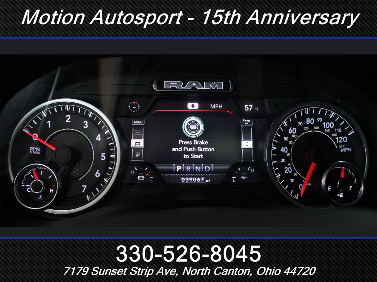 2022 RAM 1500 Sport  Level 1 Black Top Edition Panoramic Roof 4X4 - Photo 21 - North Canton, OH 44720