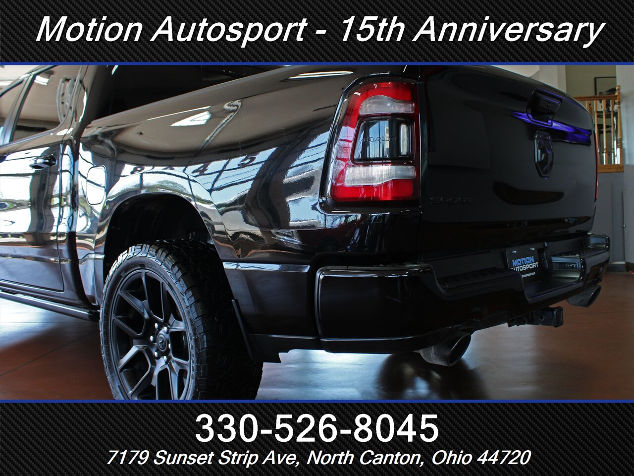 2022 RAM 1500 Sport  Level 1 Black Top Edition Panoramic Roof 4X4 - Photo 8 - North Canton, OH 44720