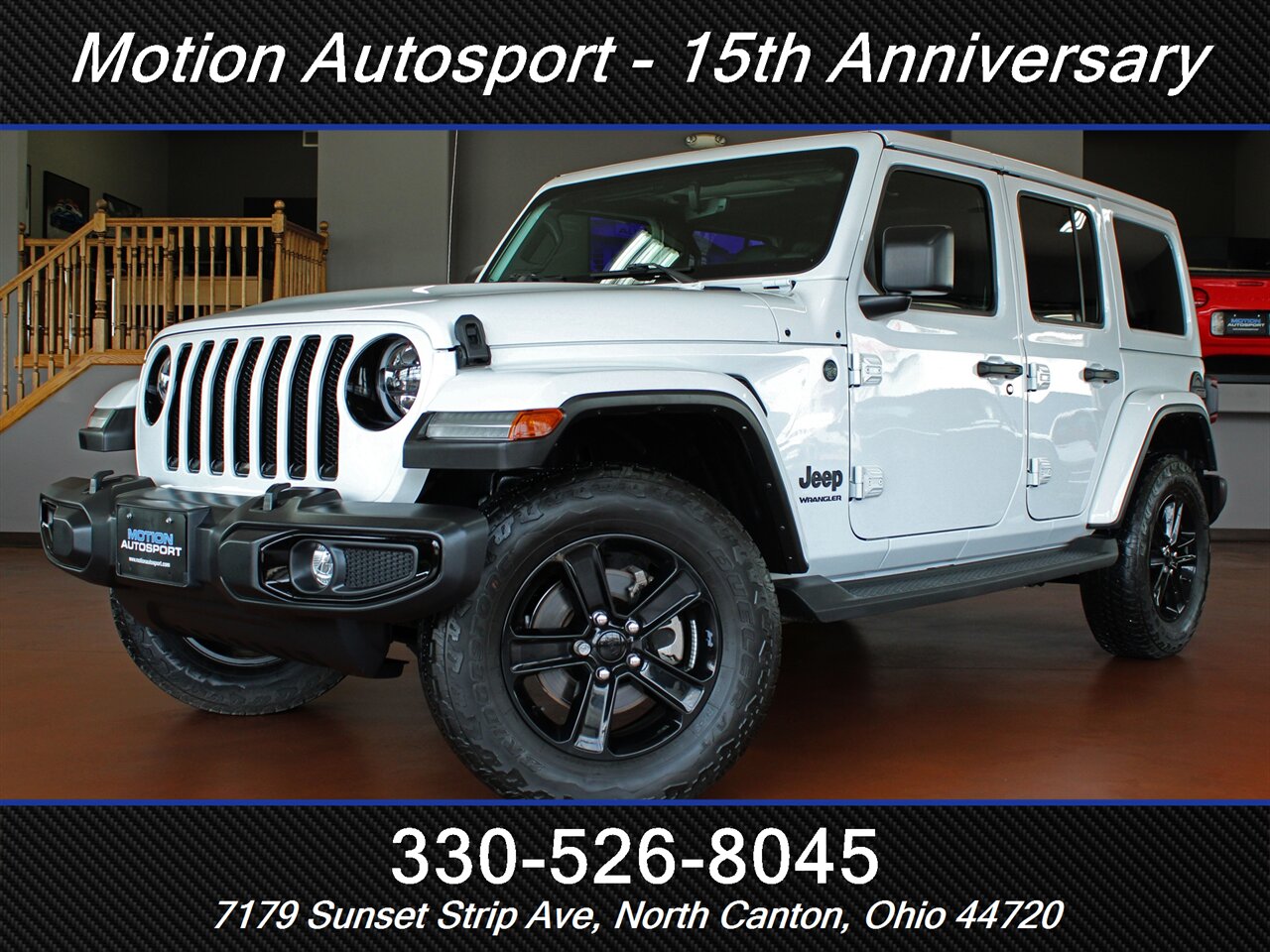 2023 Jeep Wrangler Sahara Altitude 4X4  Hard Top 4X4 - Photo 1 - North Canton, OH 44720