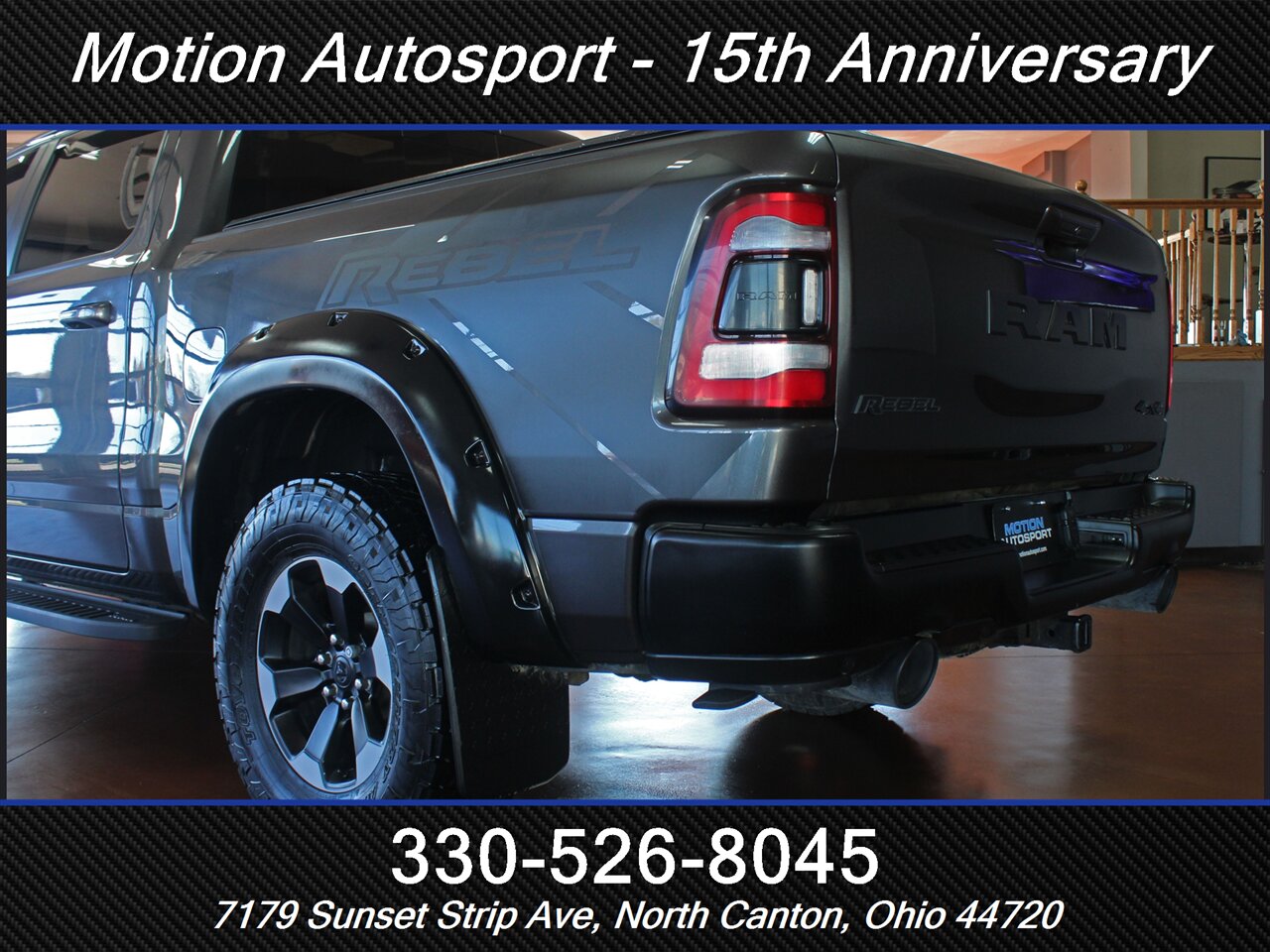 2019 RAM 1500 Rebel Moon Roof Navigation 4X4 - Photo 8 - North Canton, OH 44720