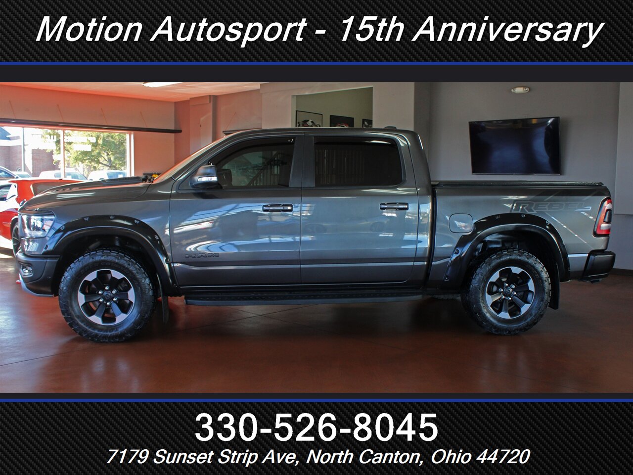 2019 RAM 1500 Rebel Moon Roof Navigation 4X4 - Photo 7 - North Canton, OH 44720