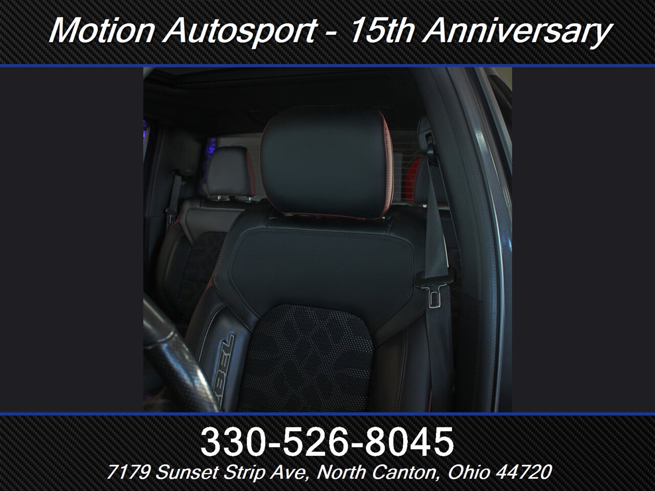 2019 RAM 1500 Rebel Moon Roof Navigation 4X4 - Photo 35 - North Canton, OH 44720