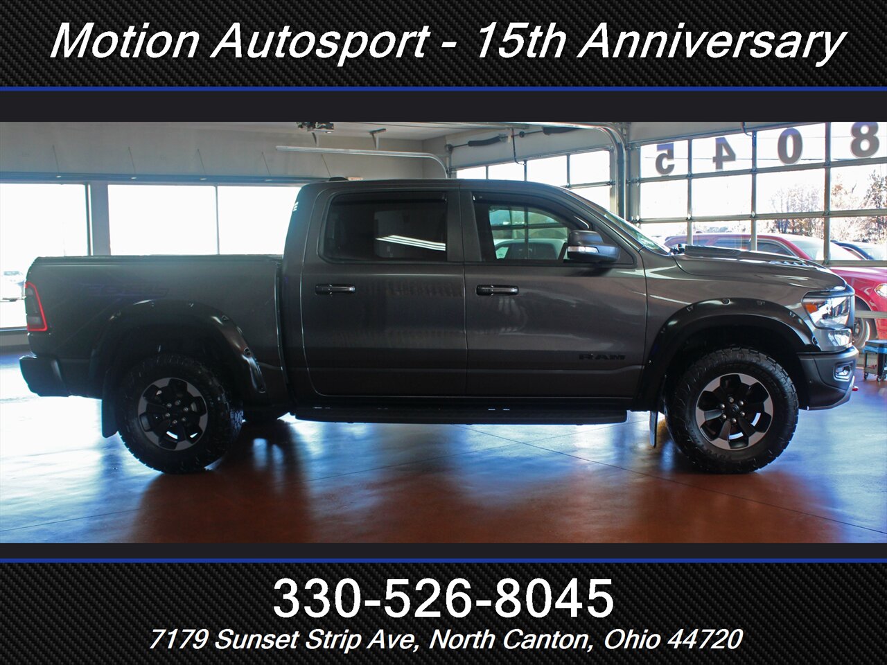 2019 RAM 1500 Rebel Moon Roof Navigation 4X4 - Photo 13 - North Canton, OH 44720