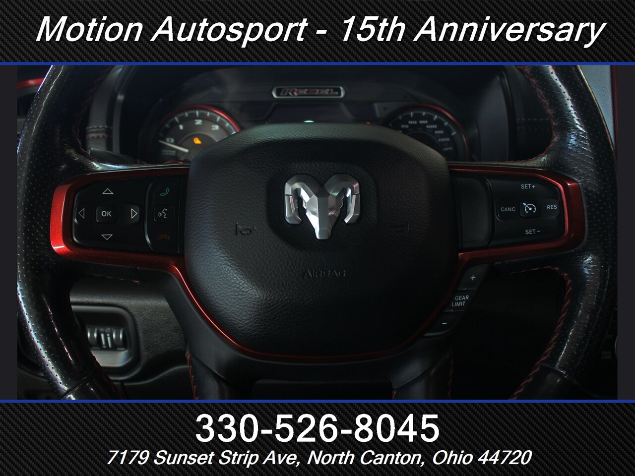 2019 RAM 1500 Rebel Moon Roof Navigation 4X4 - Photo 19 - North Canton, OH 44720