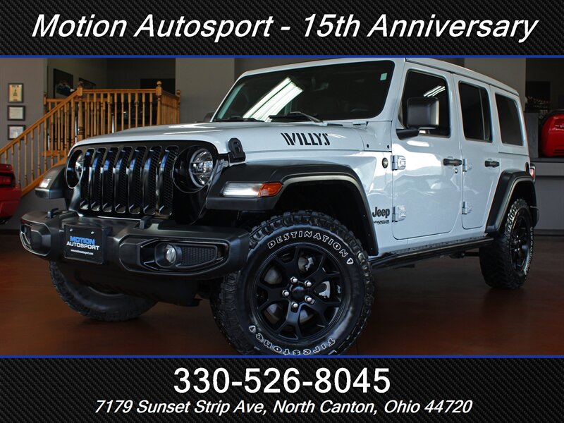 2021 Jeep Wrangler Unlimited Willys Sport  Sky Roof 4X4