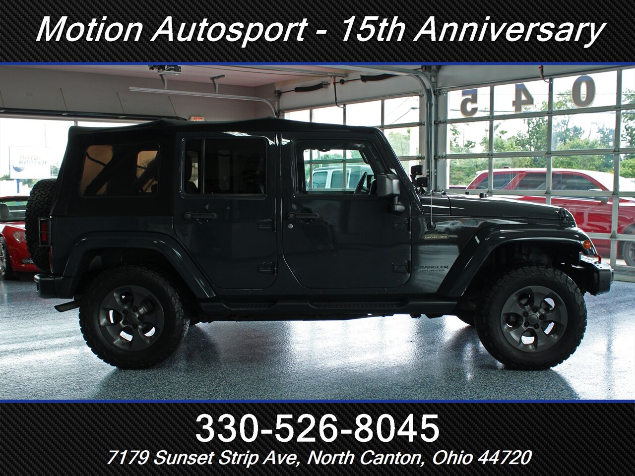 2017 Jeep Wrangler Unlimited Freedom Oscar Mike Edition 4X4 - Photo 10 - North Canton, OH 44720