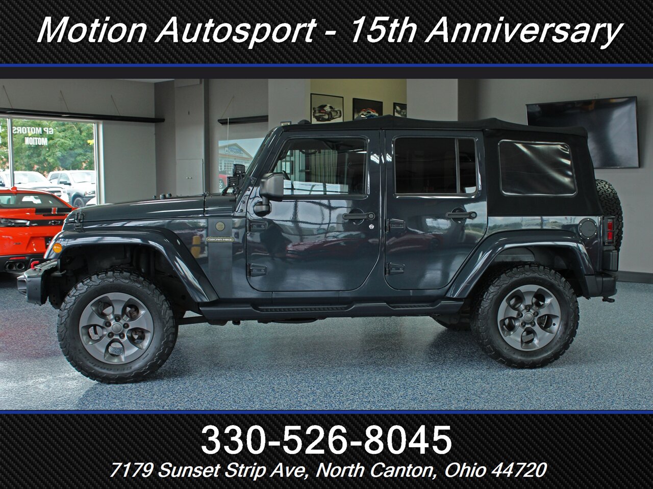 2017 Jeep Wrangler Unlimited Freedom Oscar Mike Edition 4X4 - Photo 5 - North Canton, OH 44720