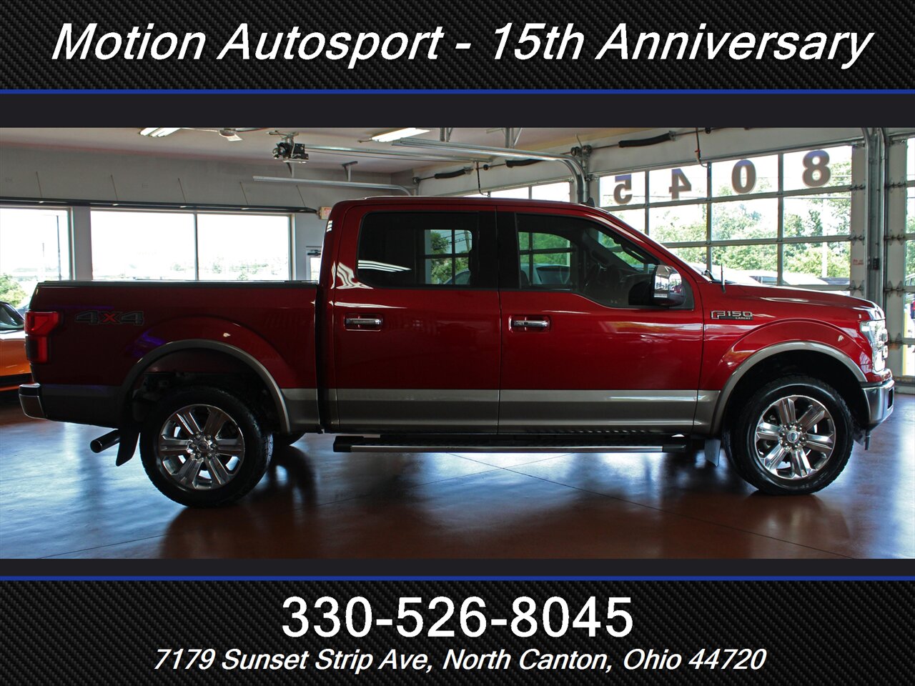 2019 Ford F-150 Lariat Panoramic Roof 4X4 - Photo 13 - North Canton, OH 44720