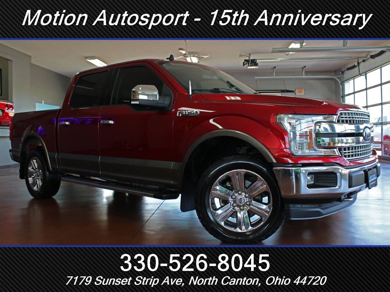 2019 Ford F-150 Lariat Panoramic Roof 4X4 - Photo 2 - North Canton, OH 44720